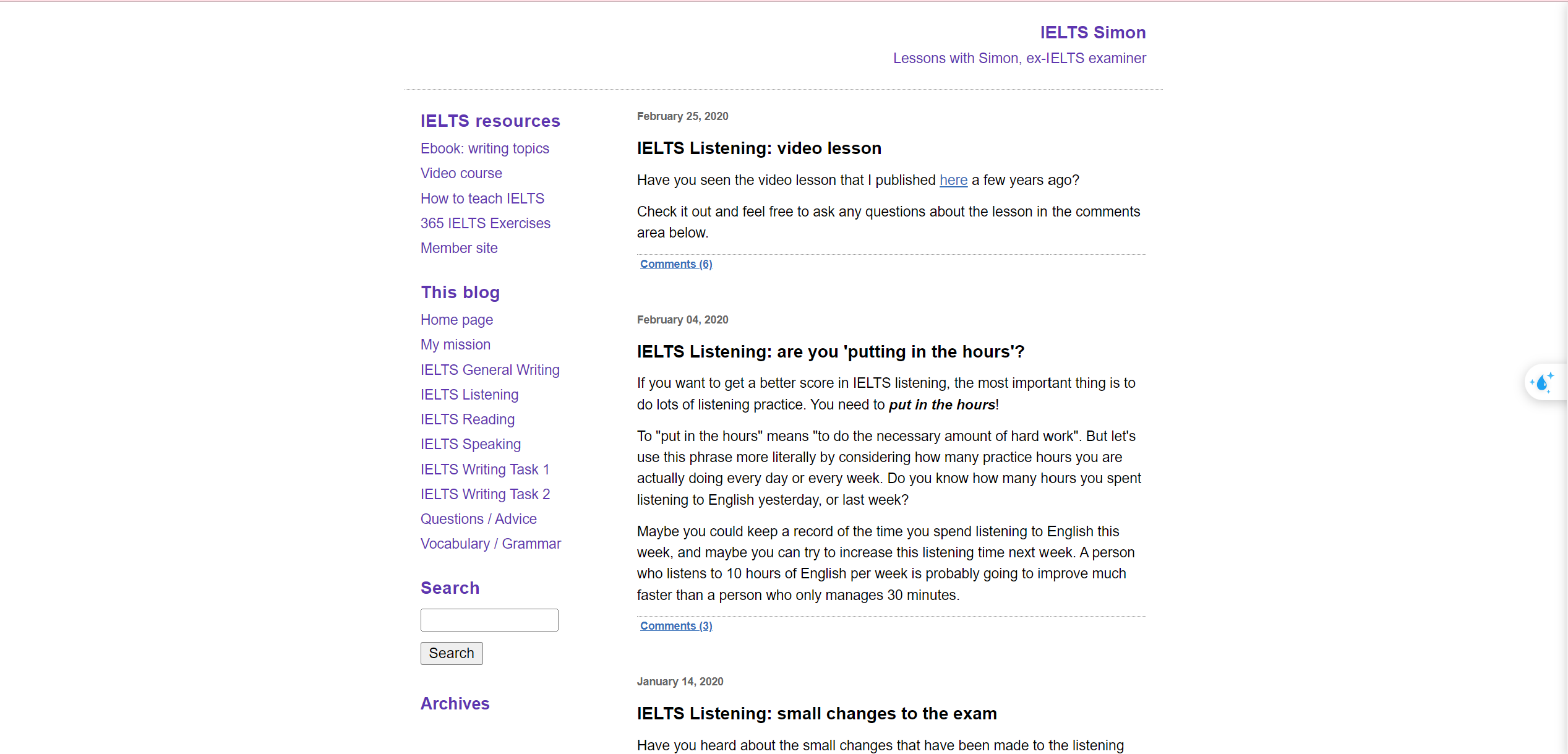 Các trang web luyện nghe tiếng anh IELTS