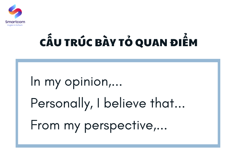 Cấu trúc bày tỏ quan điểm