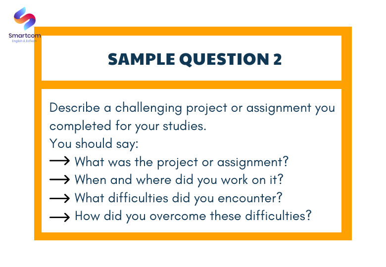 Câu hỏi mẫu Speaking part 2 question 2 Câu hỏi mẫu Speaking part 2 question 2