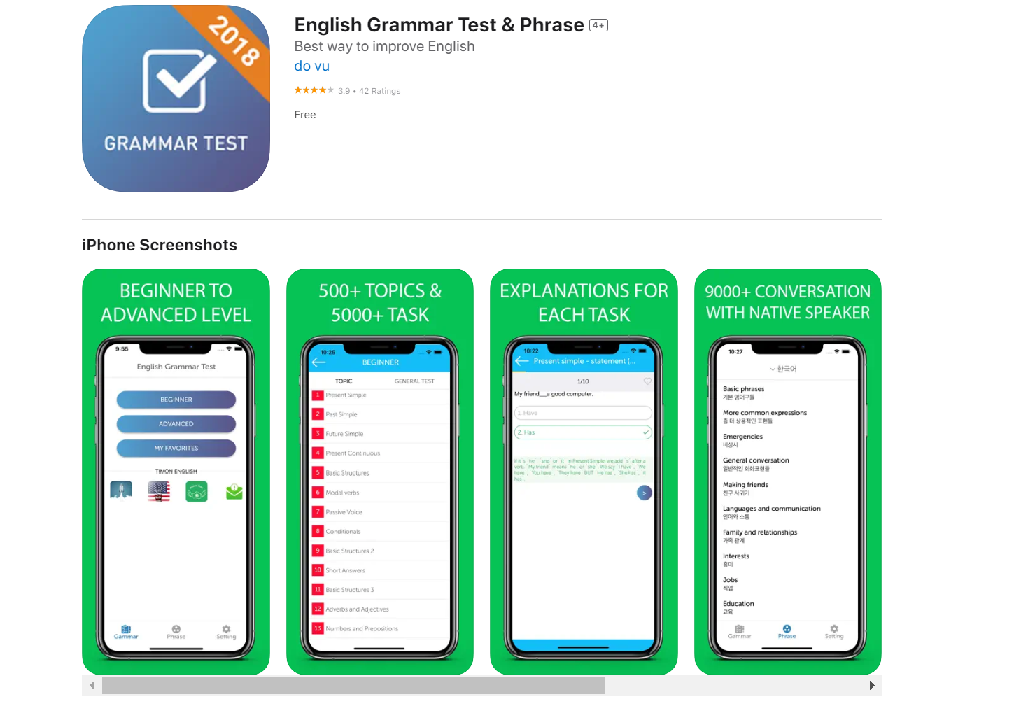 Các app học IELTS miễn phí