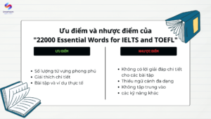 Ưu điểm và nhược điểm của "22000 Essential Words"
