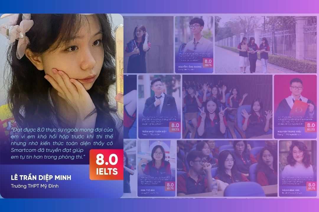 [Tổng hợp] Bài luận của KL99 hiện đang mở được xếp hạng cao nhất Lê Trần Diệp Minh 8.0 IELTS  (Lớp MD22D1.1)