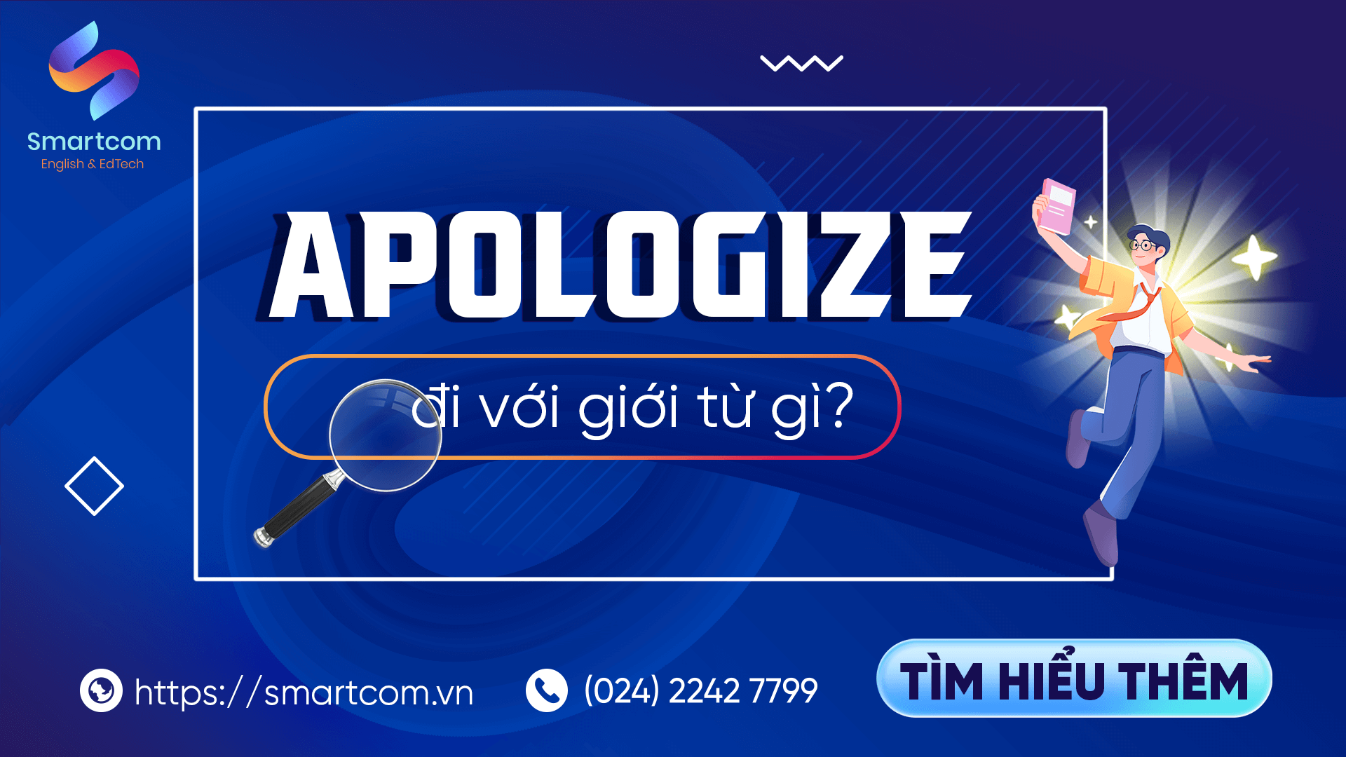Apologize đi với giới từ nào?