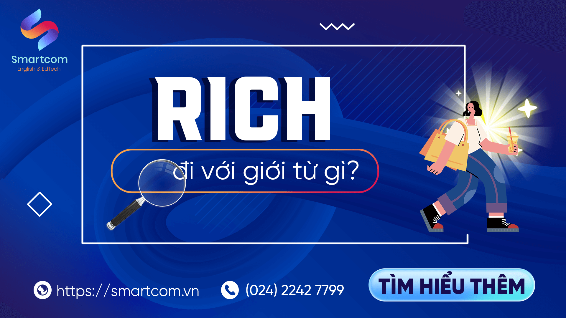 Rich đi với giới từ gì?