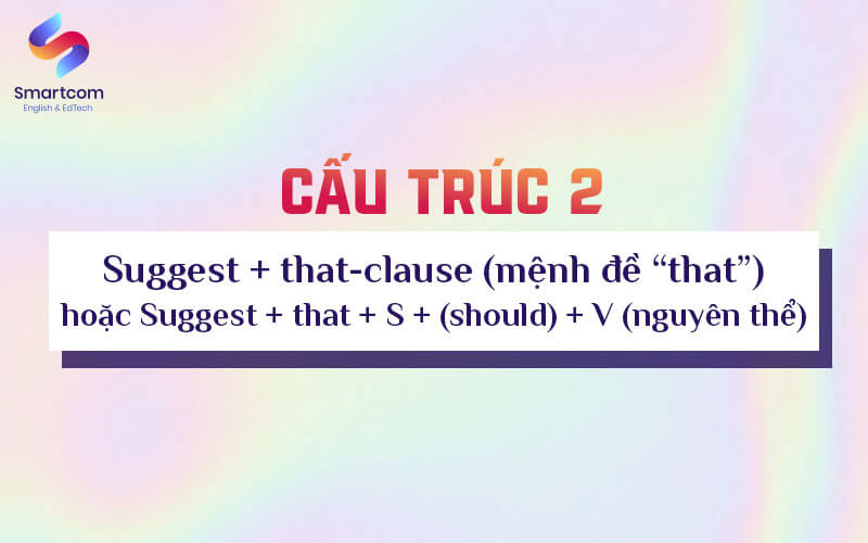 cấu trúc 2 suggest that clause cấu trúc 2 suggest that clause
