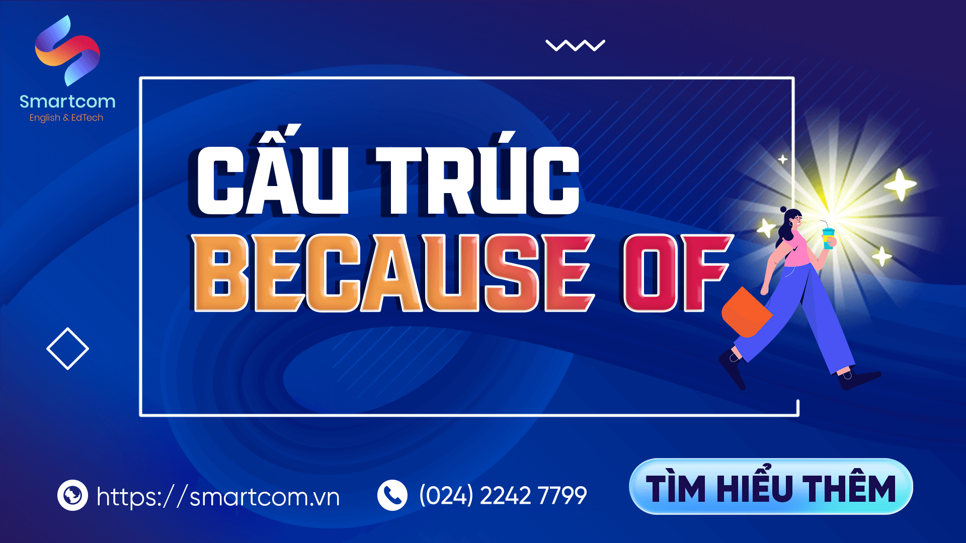 Cấu trúc because of