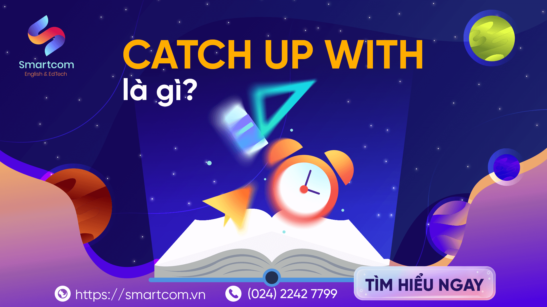Catch up with là gì?