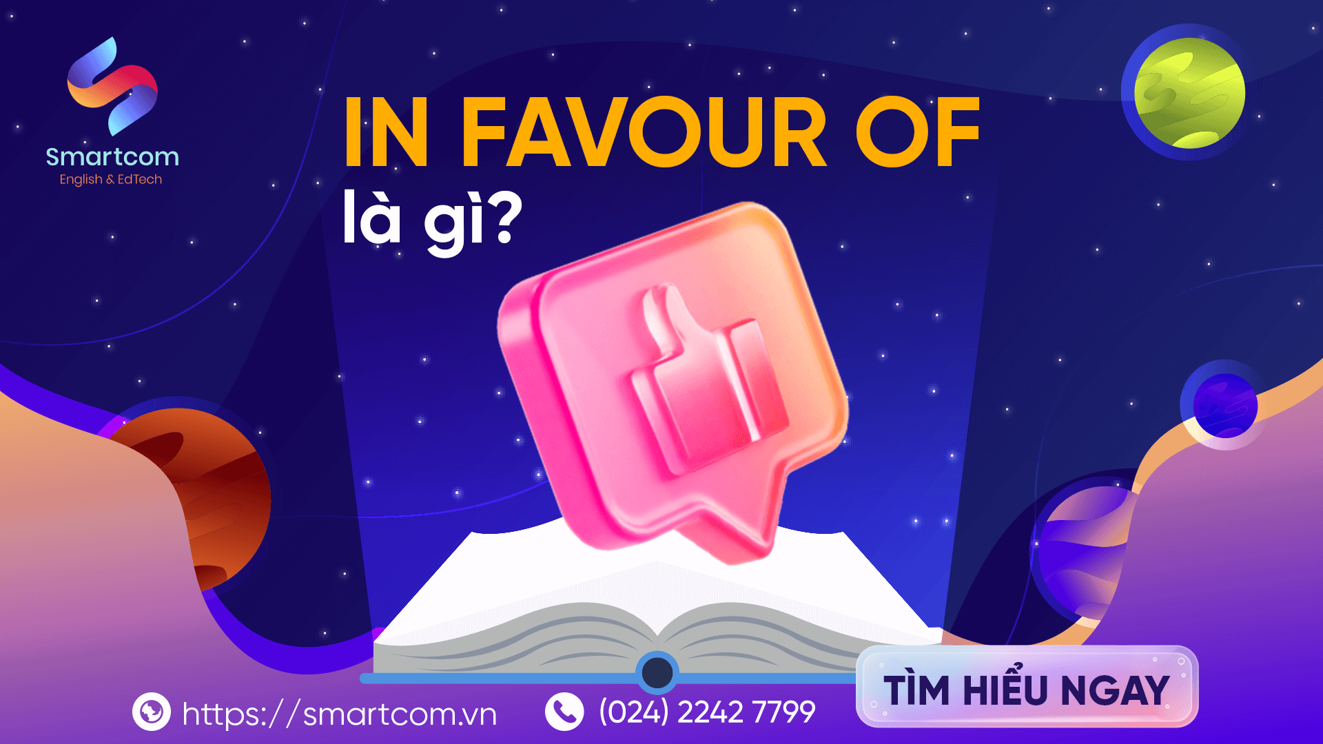 In favour of là gì?