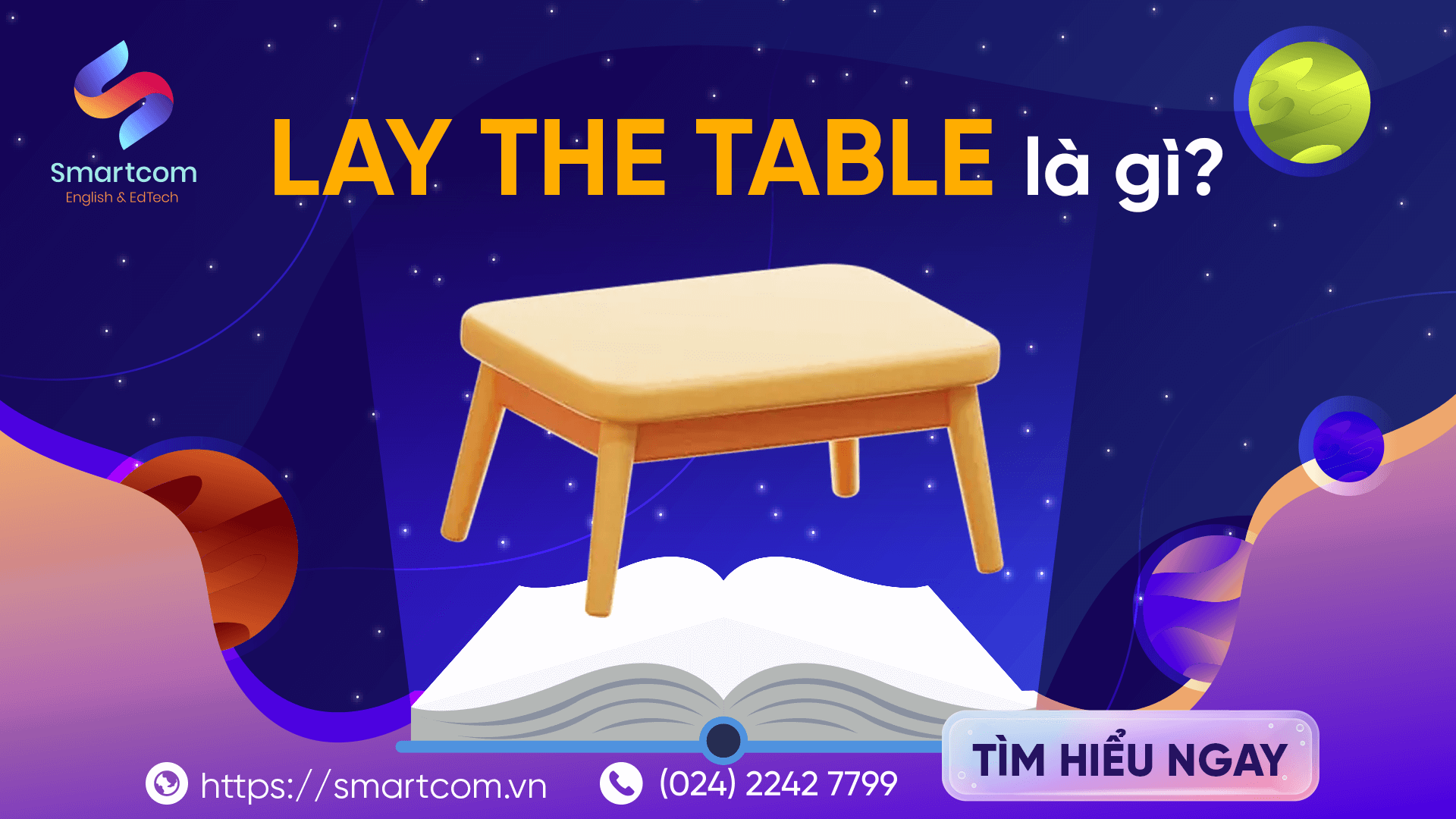 Lay the table là gì?