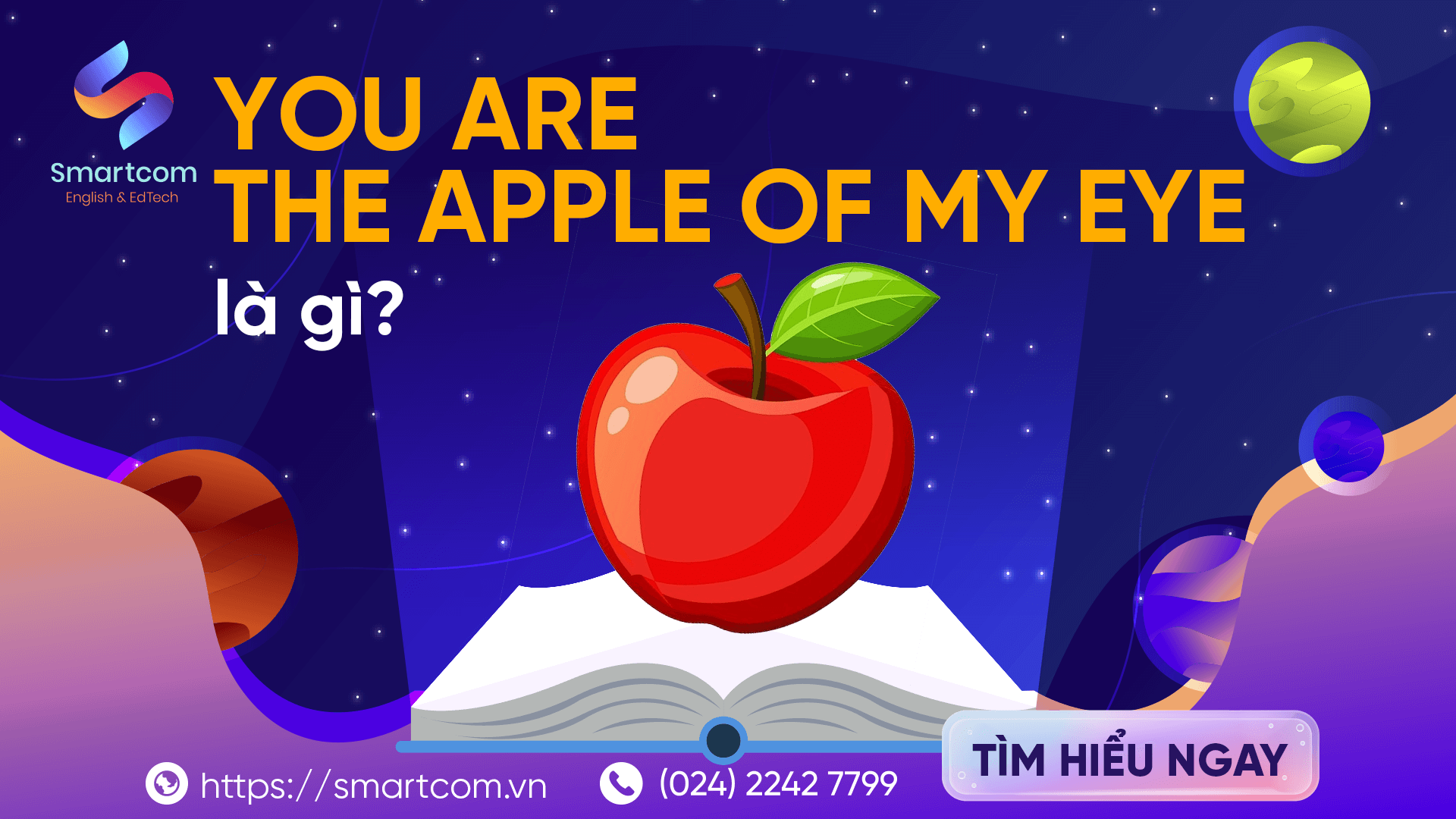 You are the apple of my eye