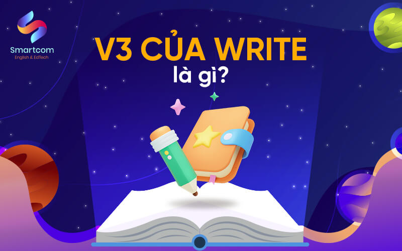 v3 của write là gì