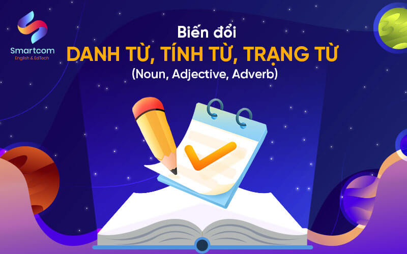 biến đổi danh từ tính từ trạng từ