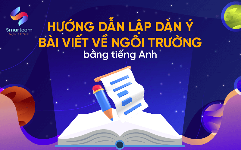 lập dàn ý bài viết tả trường bằng tiếng anh
