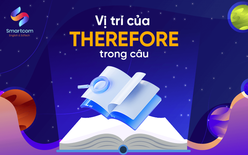 vị trí của therefore trong câu