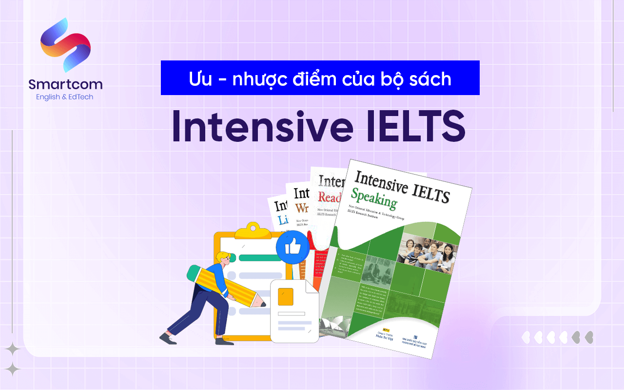 ưu nhược điểm sách intensive ielts