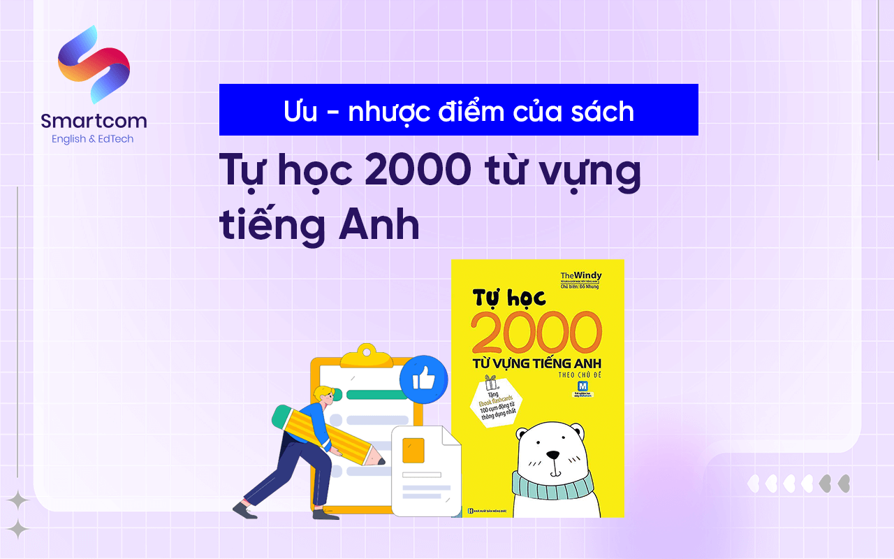 ưu nhược điểm sách tự học 2000 từ vựng tiếng anh