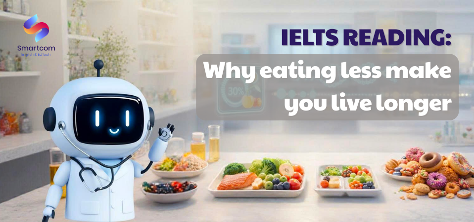 IELTS Reading “Eat less, live longer”: đừng để gặp lúc thi mới loay hoay