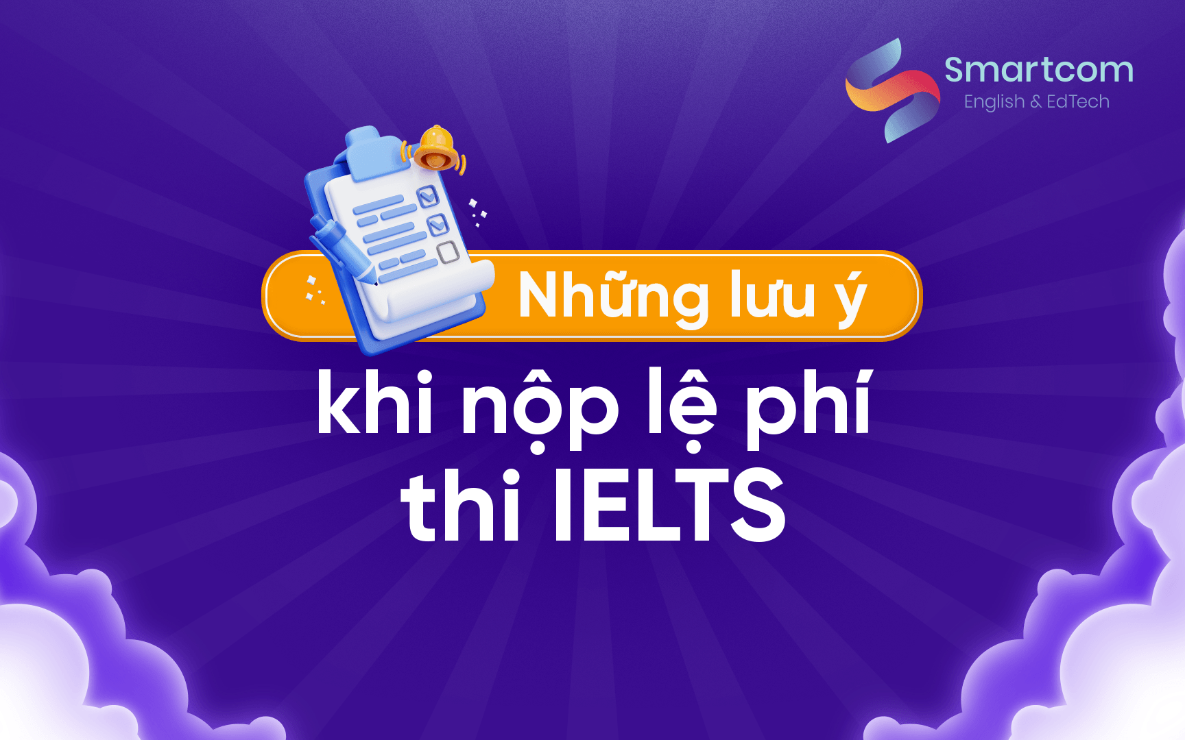 những lưu ý khi nộp lệ phí thi ielts
