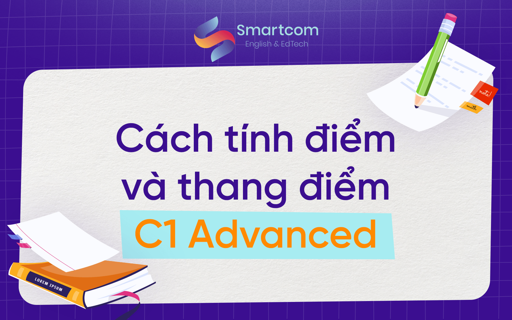 cách tính điểm và thang điểm c1 advanced