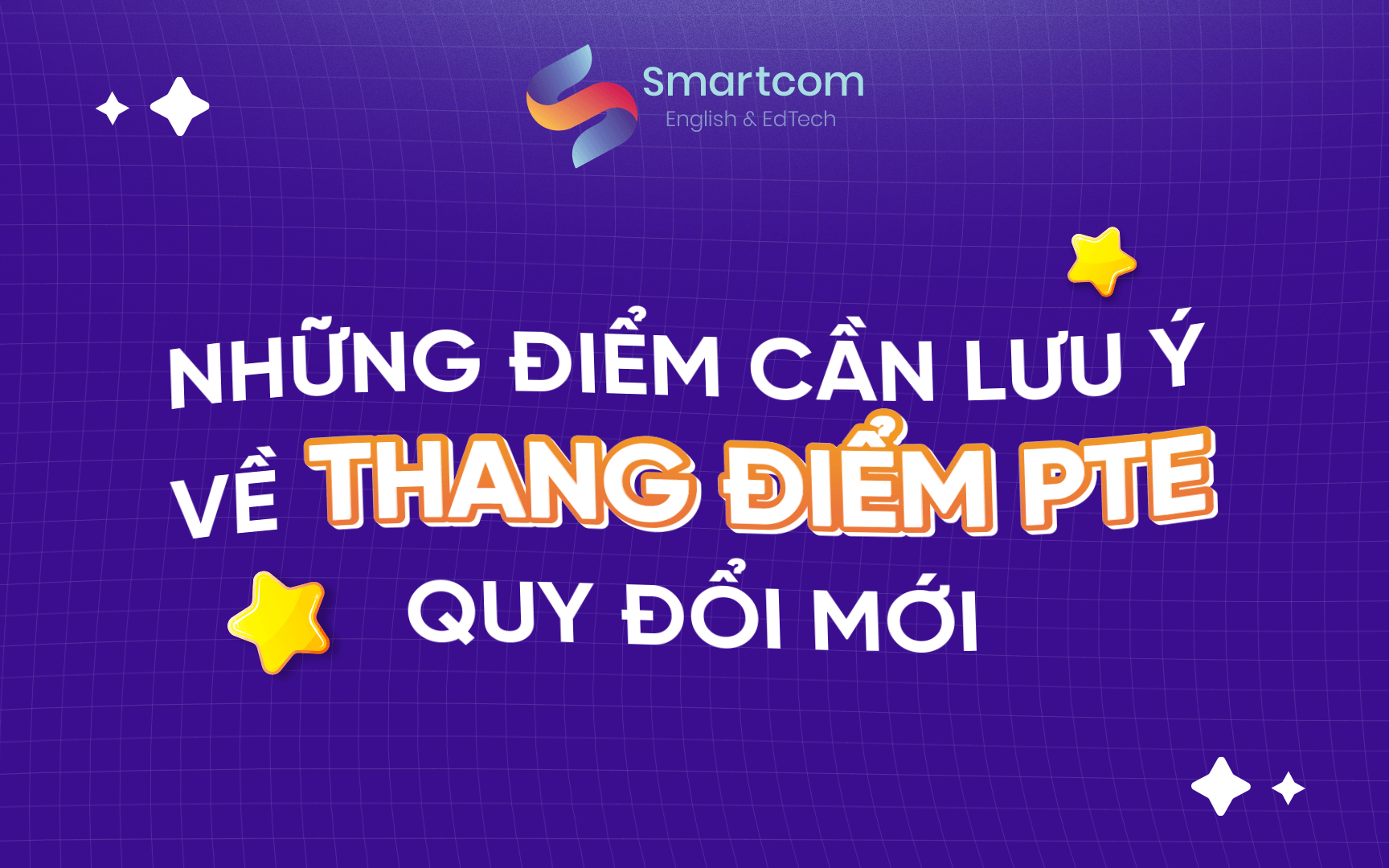 những điểm cần lưu ý về thang điểm pte