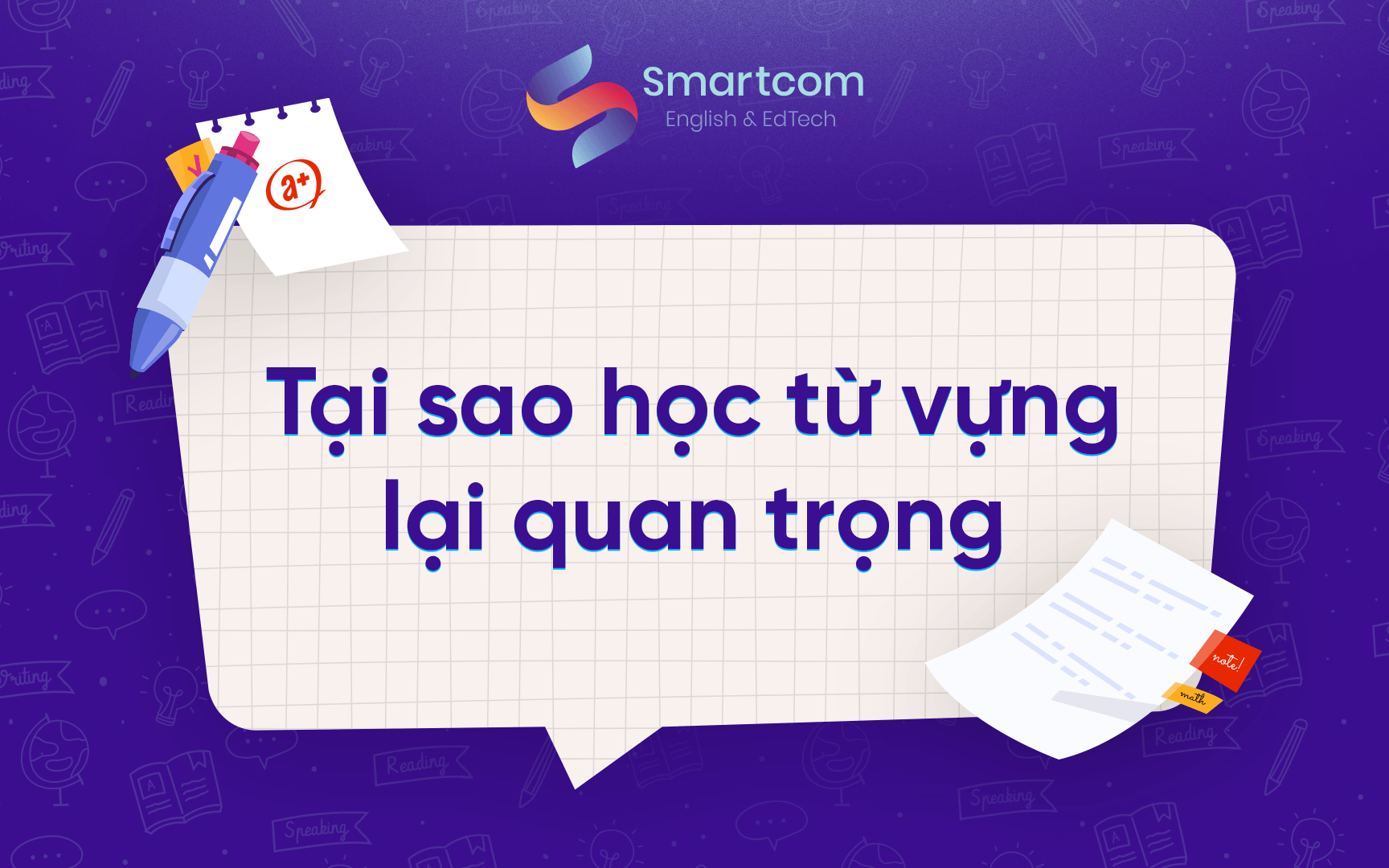 tại sao học từ vựng lại quan trọng