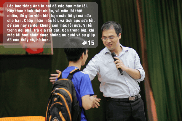 Thầy Nguyễn Anh Đức chia sẻ