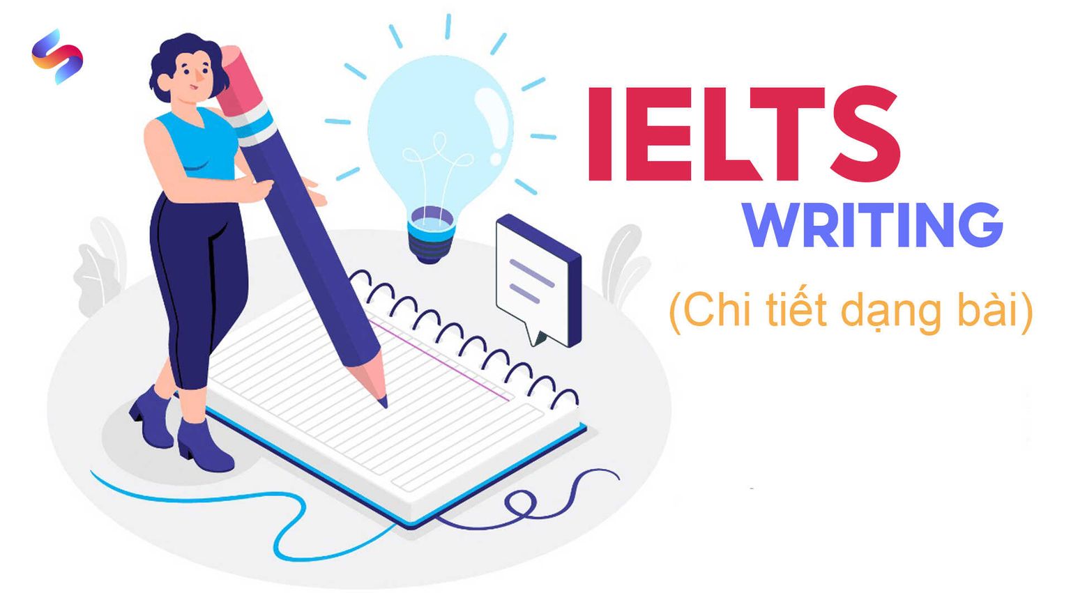 Ảnh nền đường dẫn điều hướng của bài viết IELTS Writing: Cấu trúc đề & các dạng bài chi tiết [Dạng học thuật]