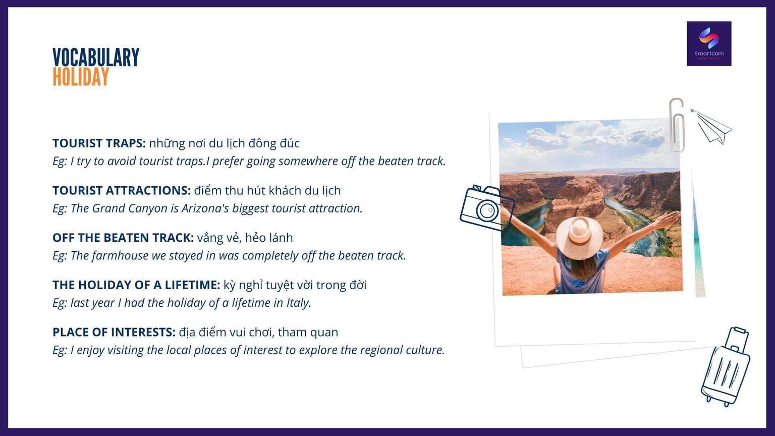 từ vựng KKl99kllink không chặn, từ vựng holiday, từ vựng ielts