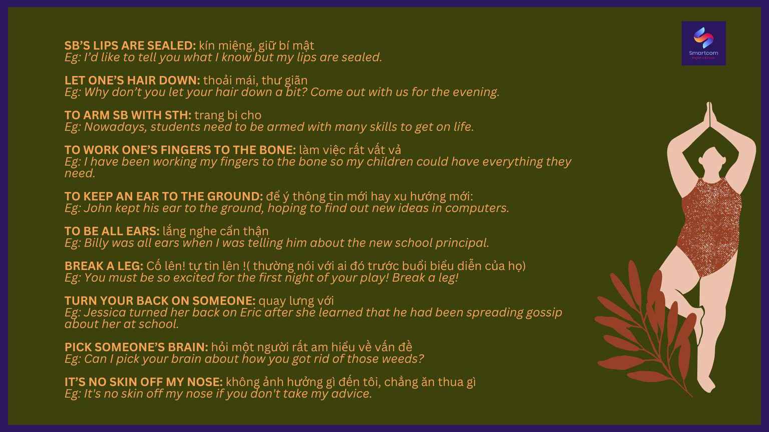 idioms-with-body-part