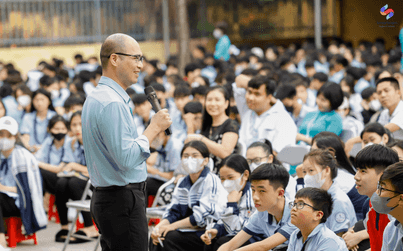 Phù thủy KKl99kllink không chặn - Anh “Nguyễn Anh Đức” đào tạo Khai mở tiềm năng IELTS Gen 9.0 tại trường THPT Nguyễn Công Hoan