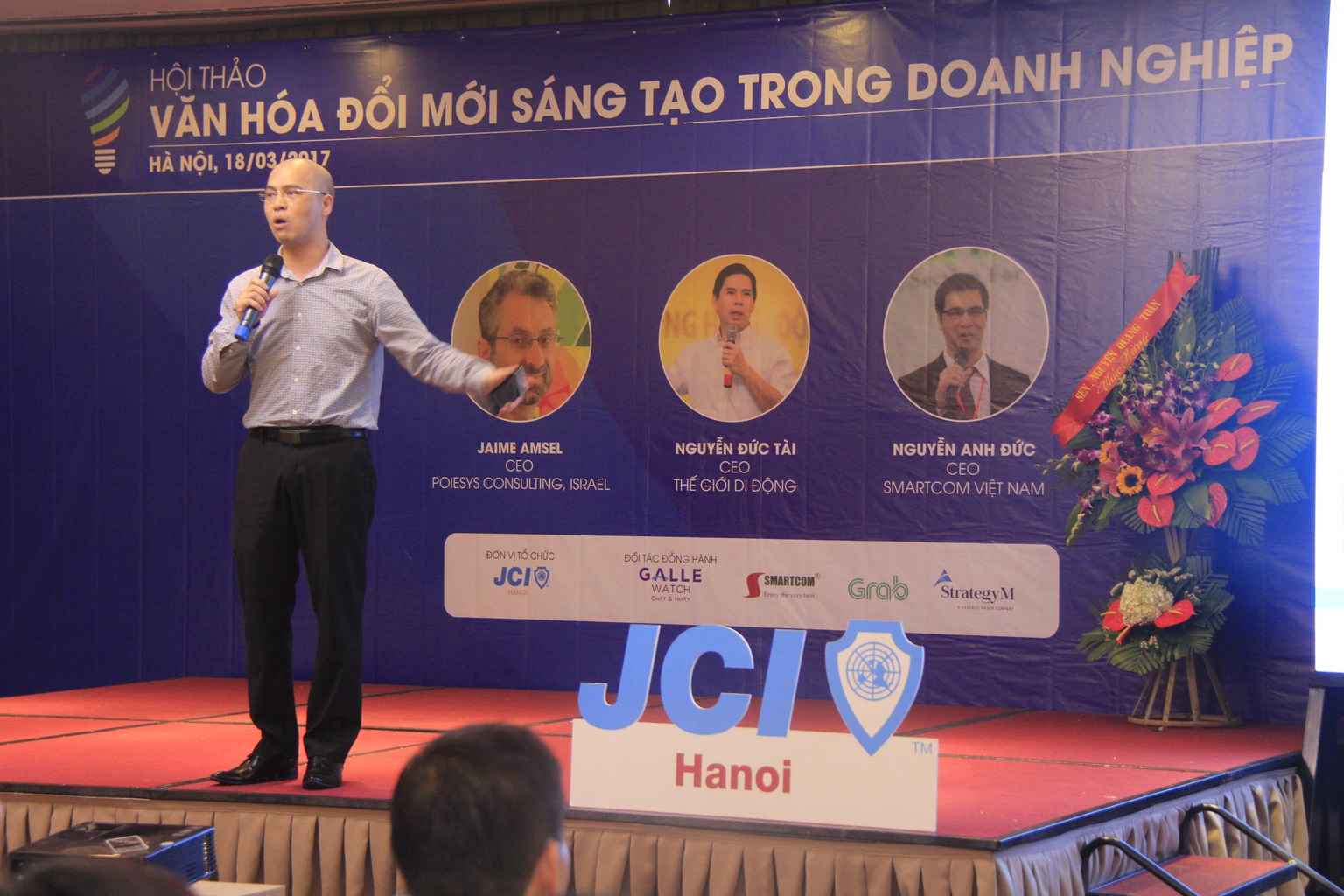 Thầy Nguyễn Anh Đức làm diễn giả tại Hội thảo Văn hóa Đổi mới Sáng tạo tại VCCI