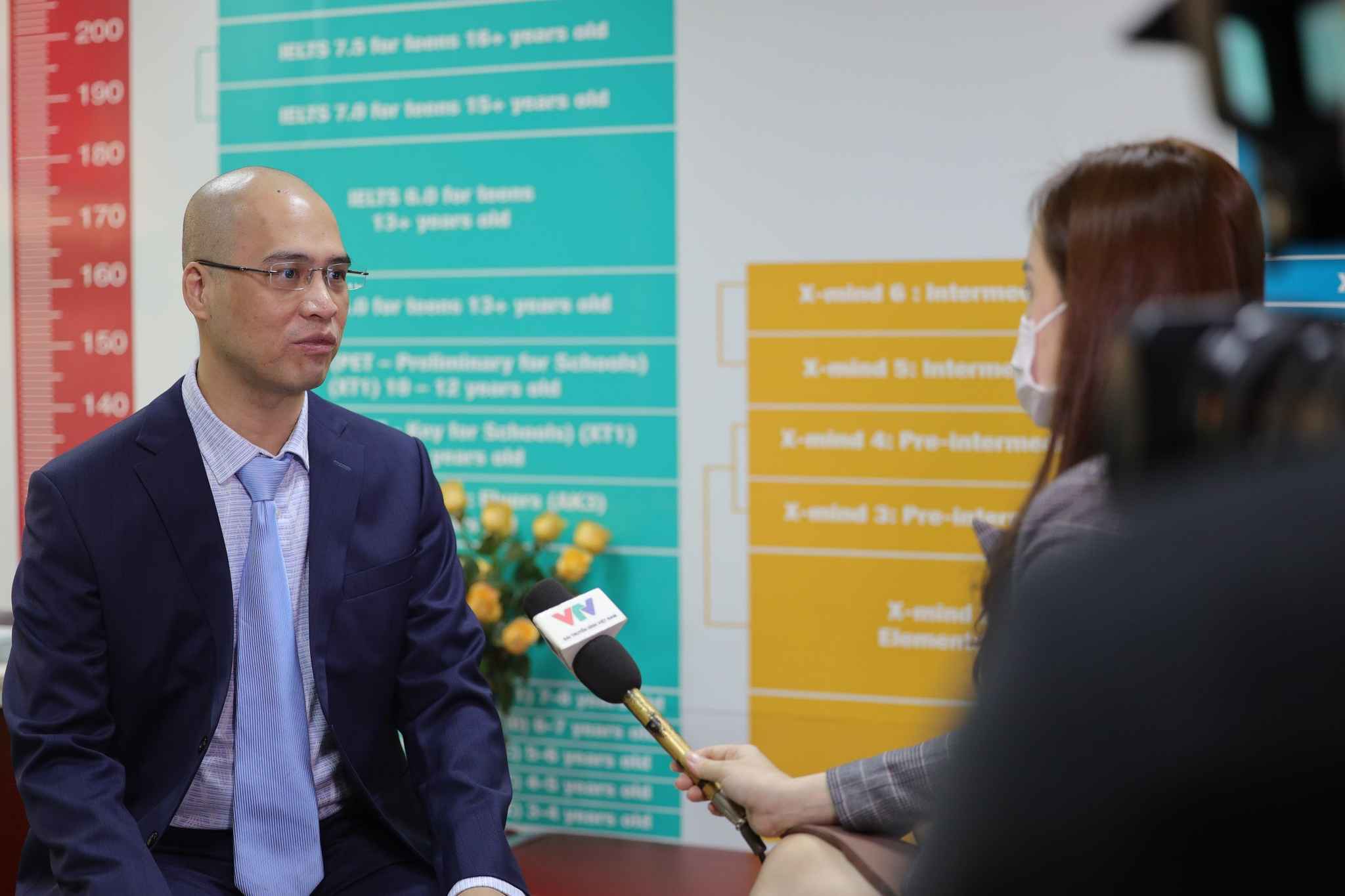 Đài truyền hình VTV1 phỏng vấn Chủ tịch Nguyễn Anh Đức