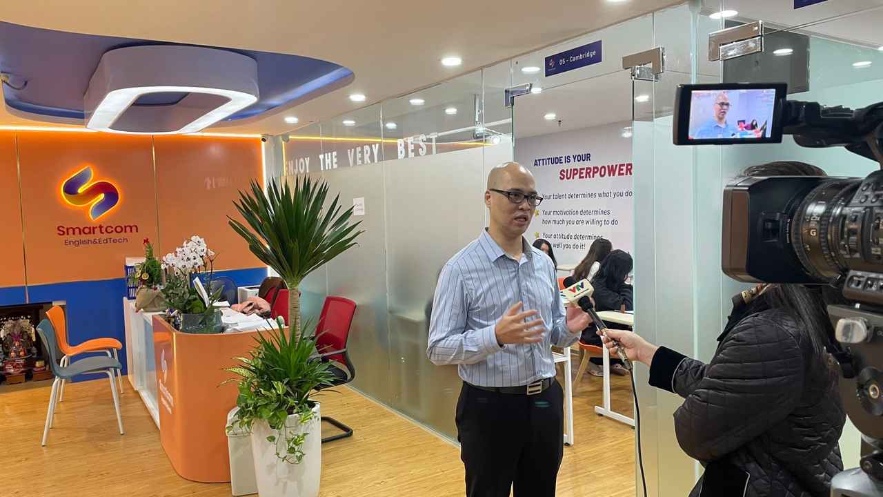 Đài truyền hình VTV1 phỏng vấn Chủ tịch Nguyễn Anh Đức