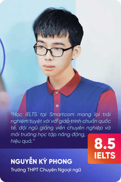 Nguyễn Kỳ Phong 8.5 IELTS
