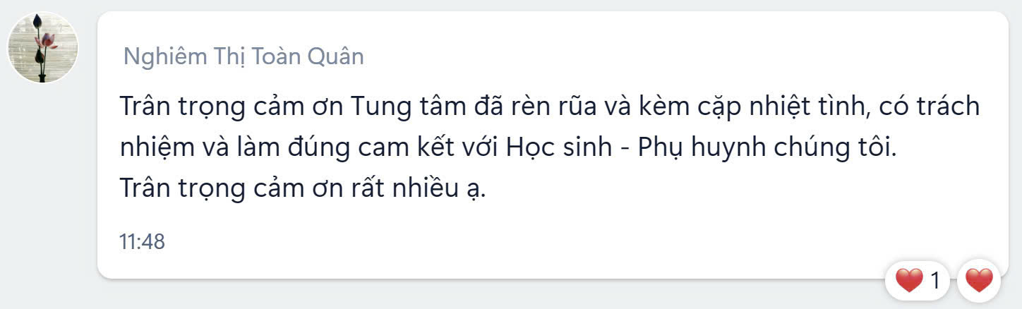 Phản hồi phụ huynh về Kl992 một trong những nhà cái hàng đầu 7
