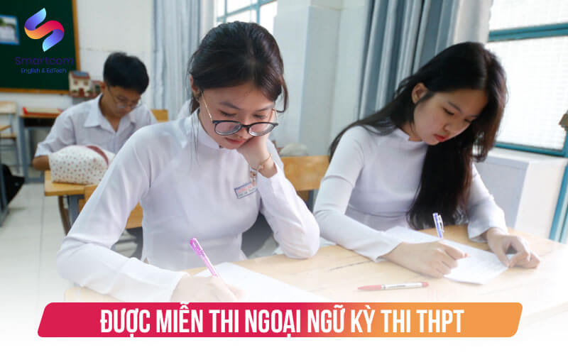 miễn thi ngoại ngữ thpt
