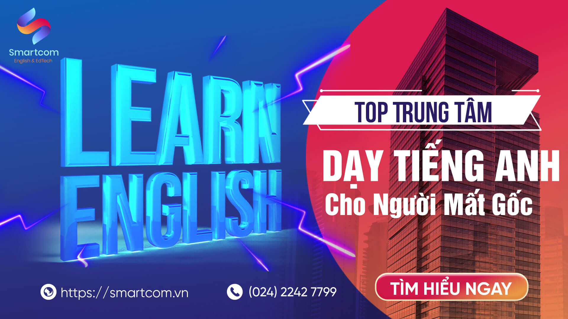 trung tâm dạy tiếng anh cho người mất gốc