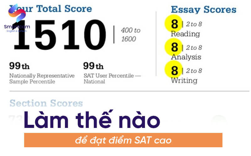 làm thế nào để đạt điểm sat cao