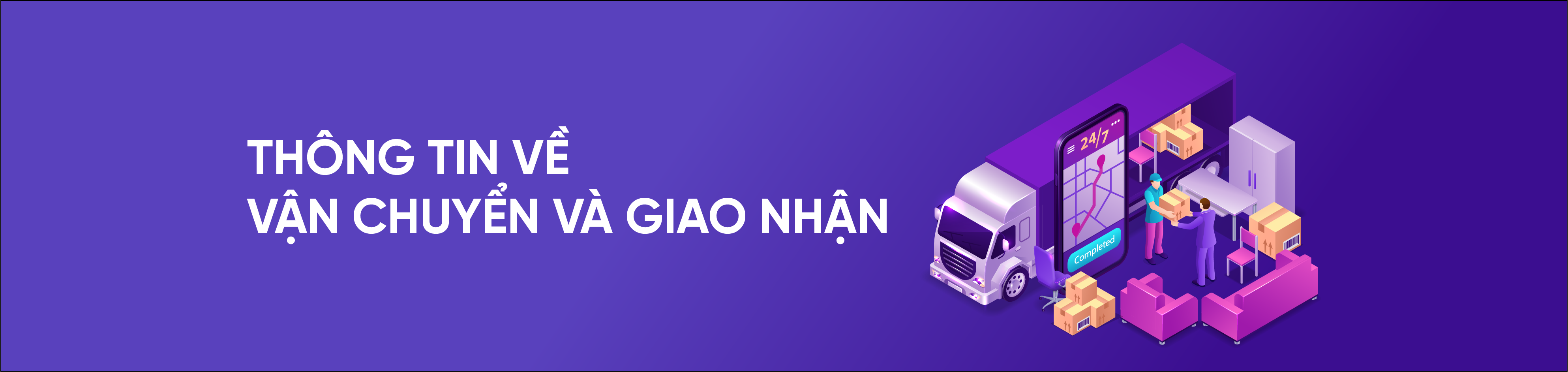 Ảnh nền đường dẫn điều hướng của bài viết Thông tin về vận chuyển và giao nhận